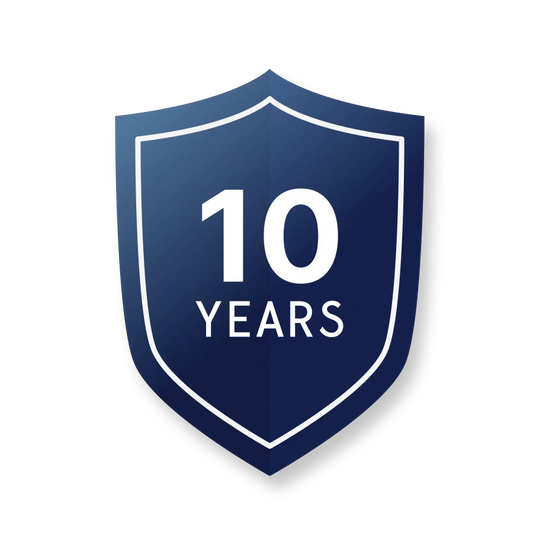 10 Year Warranty